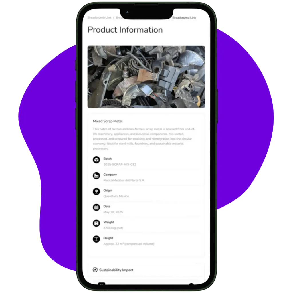 Mockup Recycling Industry Mobile Mockup Recycling Industry Mobile